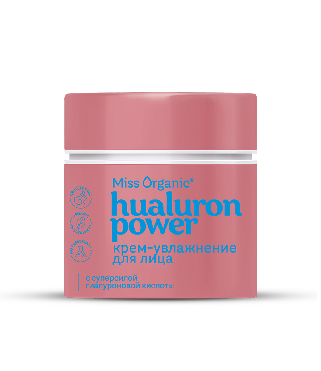 картинка Miss Organic крем-увлажнение для лица Hialuron power cream
