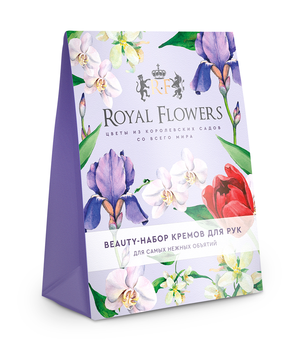 картинка Royal Flowers beauty-набор кремов для рук Для самых нежных объятий